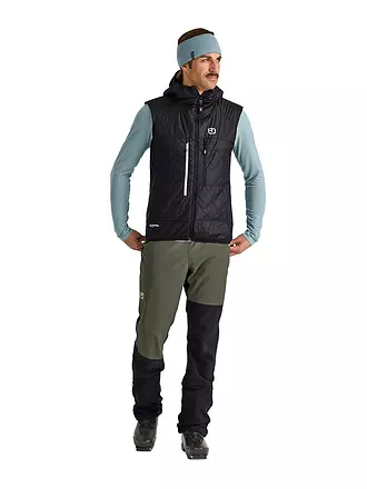 ORTOVOX | Gilet isolante da uomo Piz Boé Swisswool | schwarz